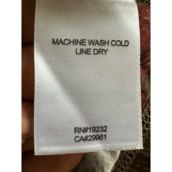 Womens Floral Print Tunic Top 3/4 Sleeves Plus Size 2XL Romantic Whimsical Boho - Picture 5 of 7